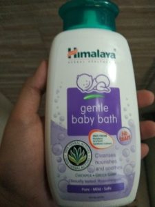 himalaya baby bath use
